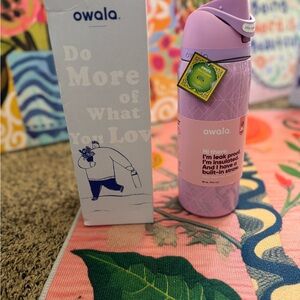 Owala FreeSip Water Bottle in the limited edition "Wicked Glinda" color-way